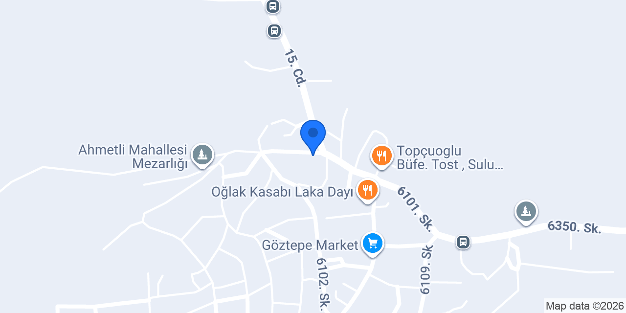 Ahmetli Ortaokulu konumu