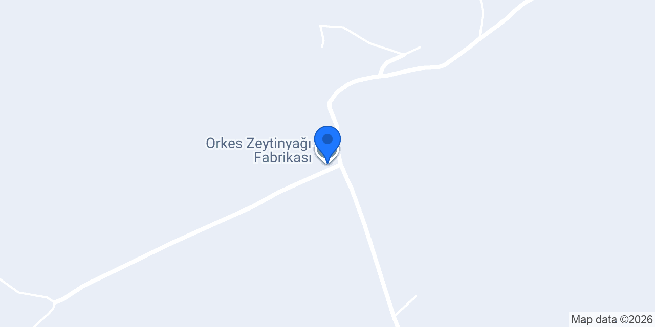 Orkes Zeytinyağı Fabrikası konumu