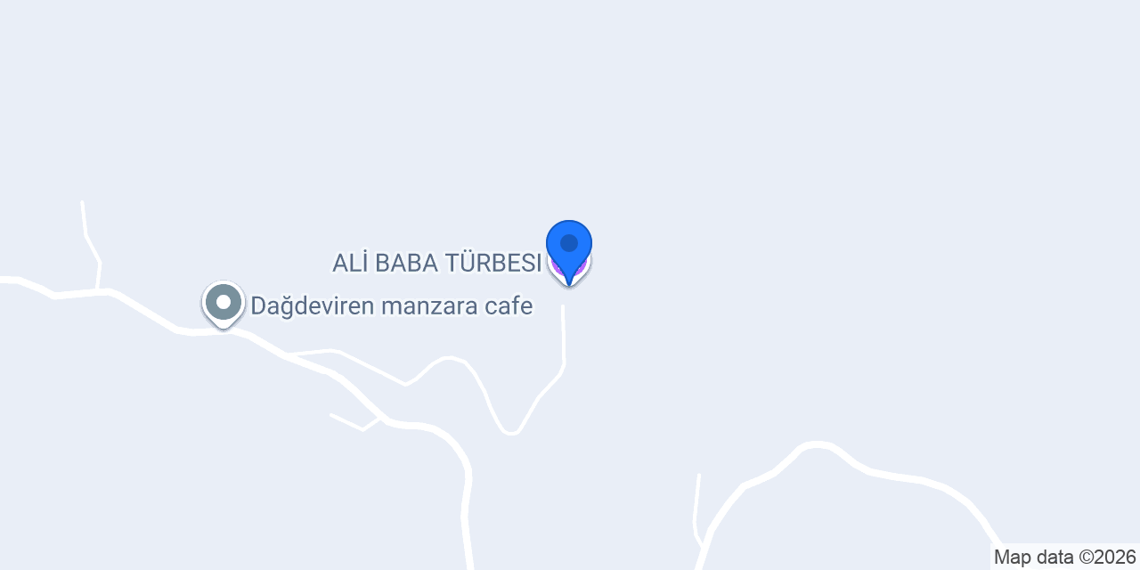 ALİ BABA TÜRBESI konumu