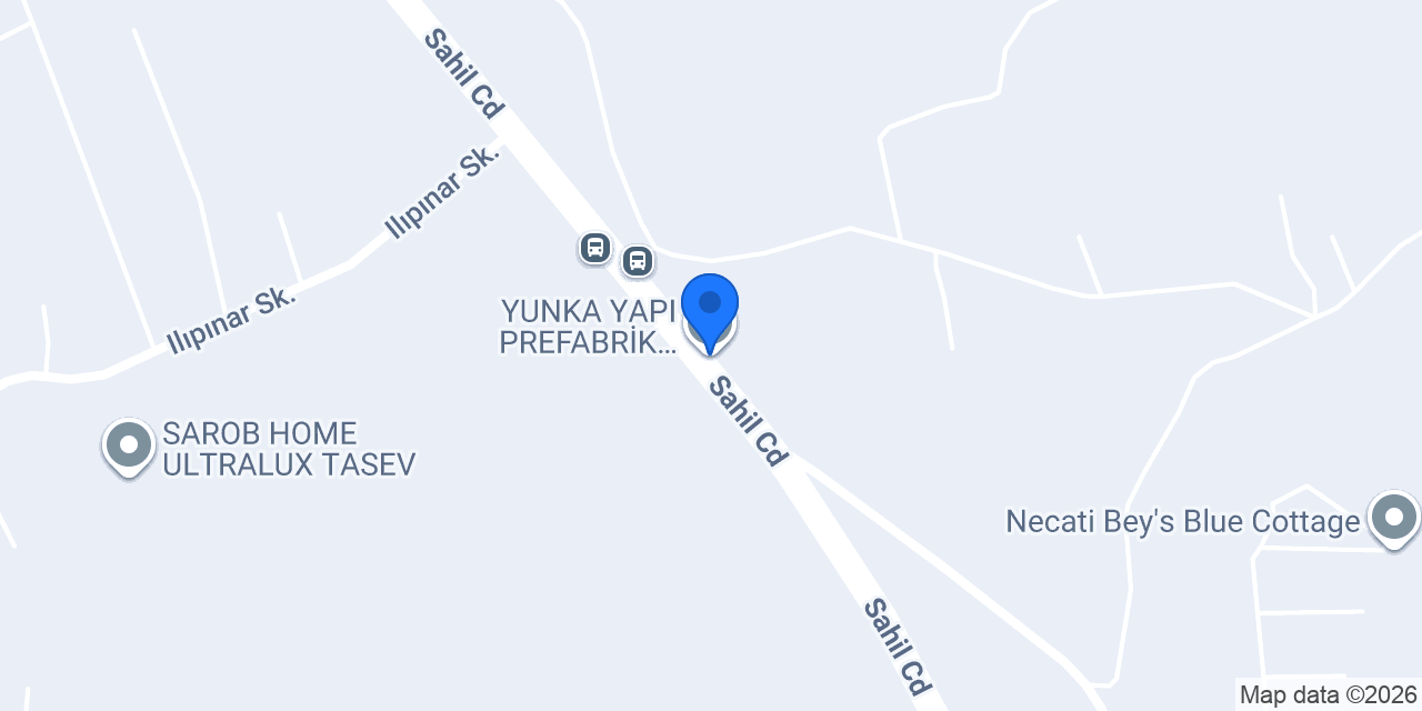 YUNKA YAPI PREFABRİK - İNŞAAT MALZEMELERİ LTD ŞTİ konumu