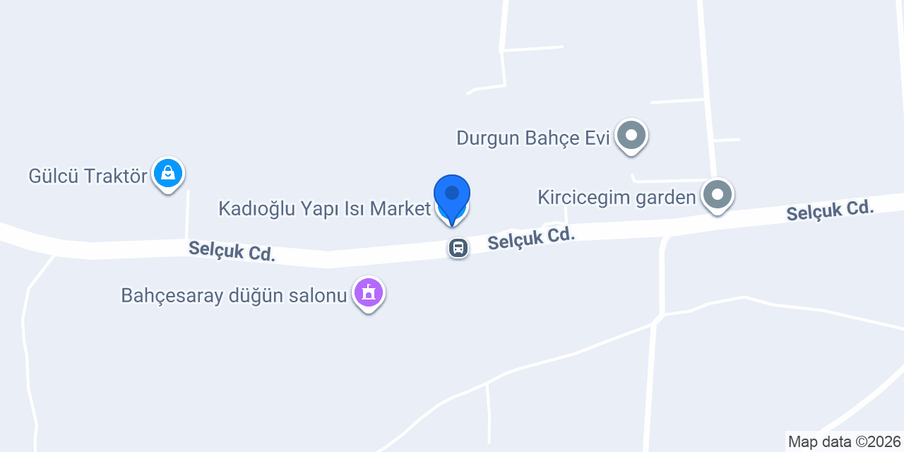 Kadıoğlu Yapı Isı Market konumu