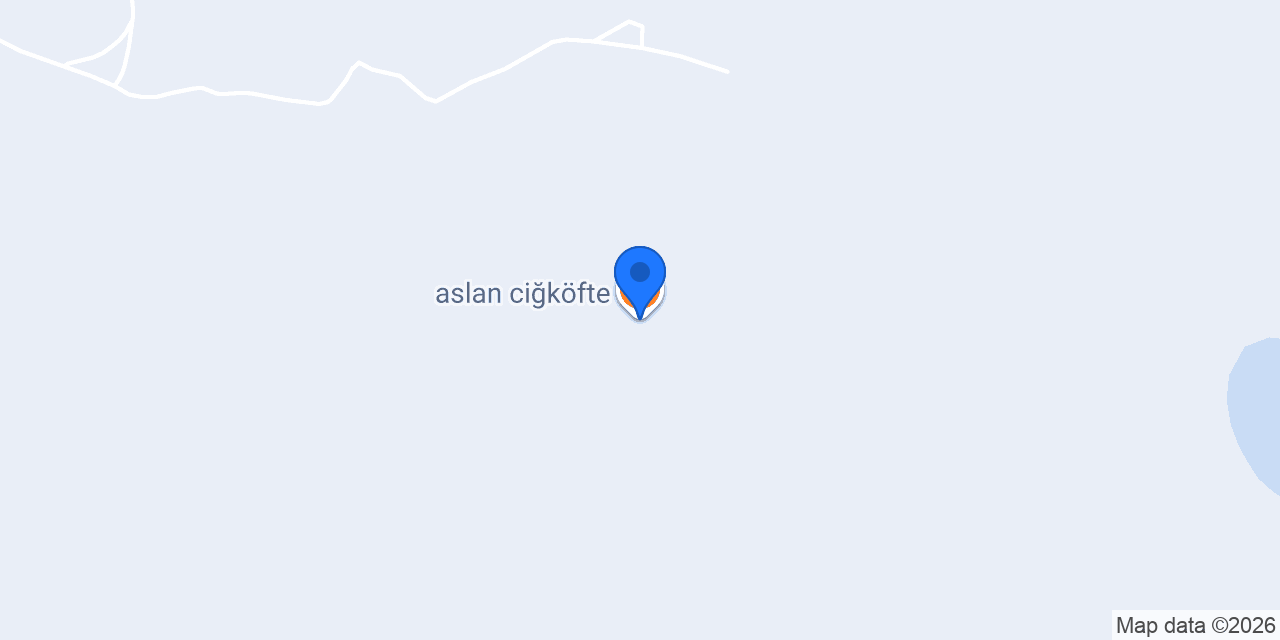 aslan ciğköfte konumu