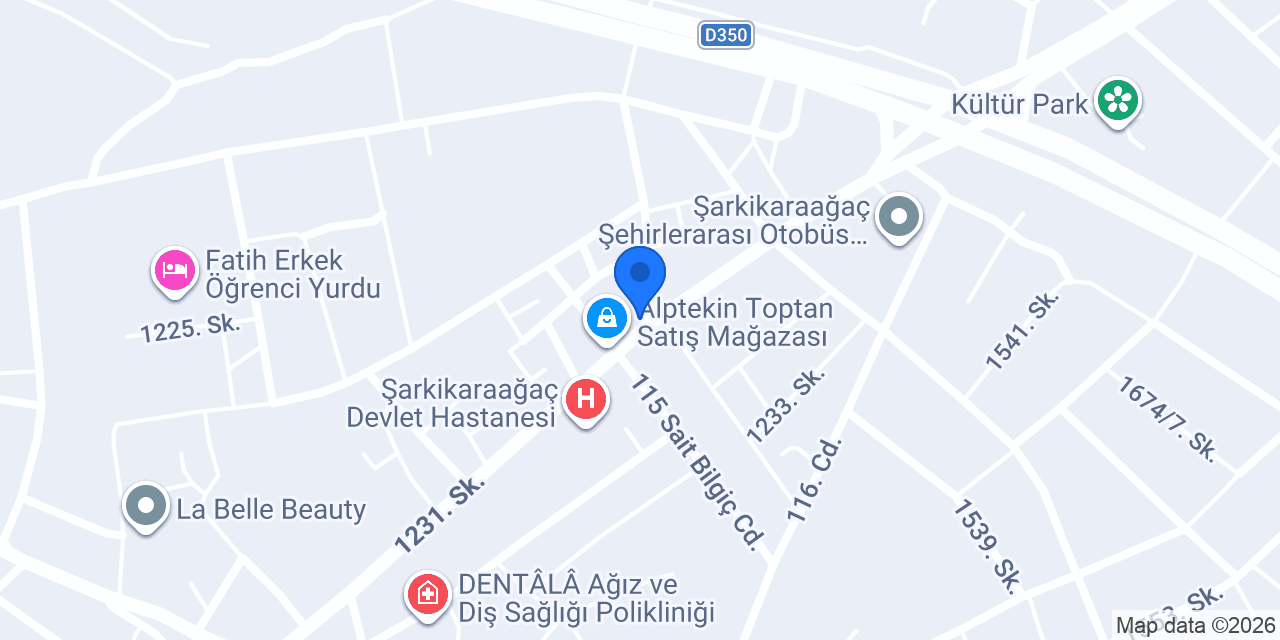 ŞARKIKARAAĞAÇ ASM konumu