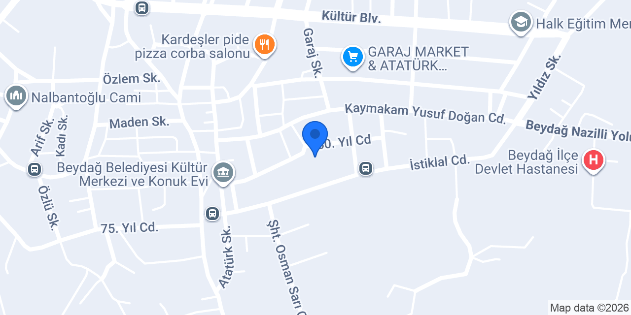 Beydağ Gülcanlar Ltd.Şti konumu