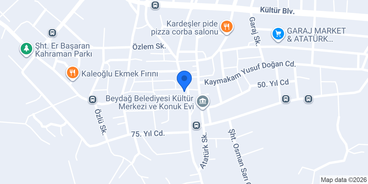 Demirel sandviç evi konumu