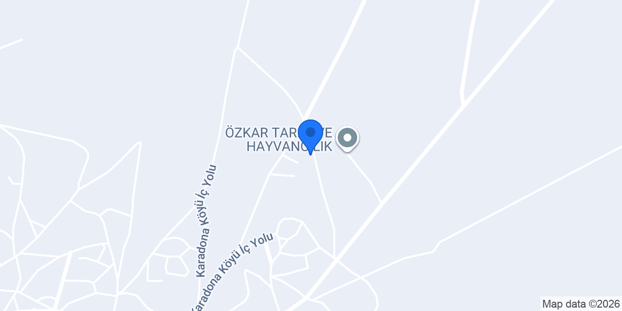 ÖZKAR TARIM VE HAYVANCILIK konumu