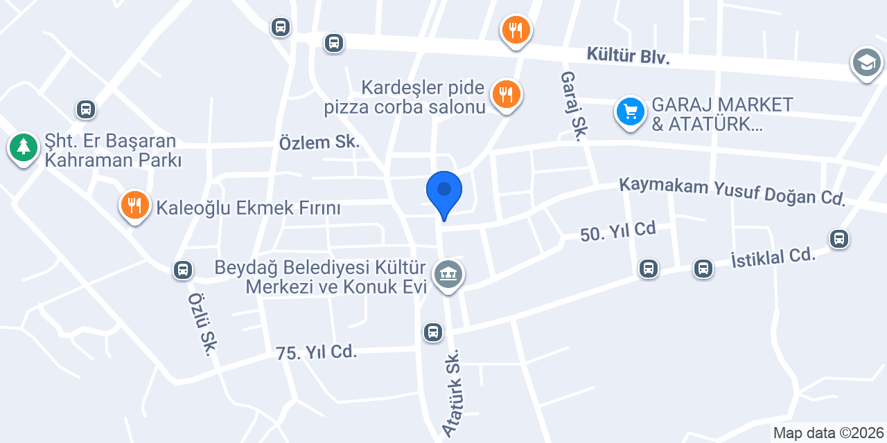 Beydağ Şifa Eczanesi konumu