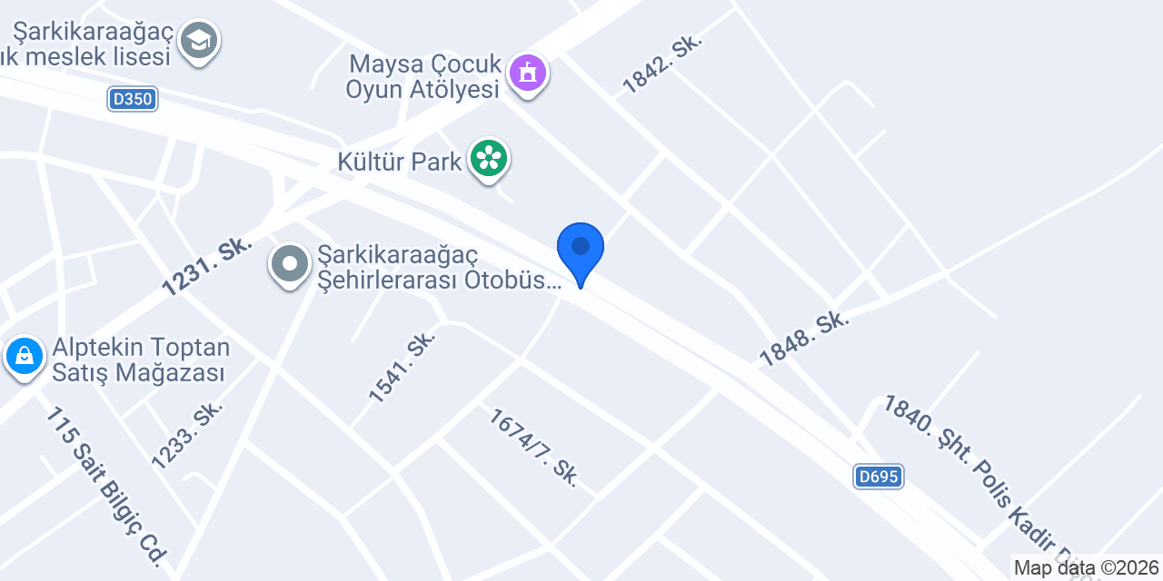 Ergaz Tüp Bayi konumu