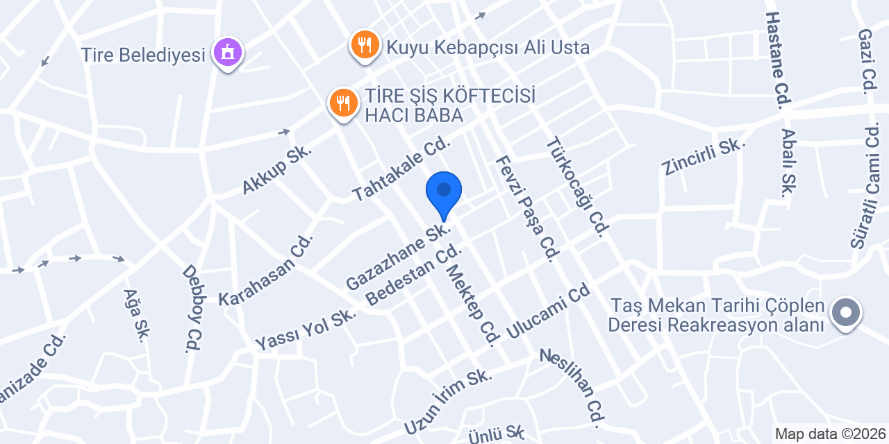 Terzi kafe konumu