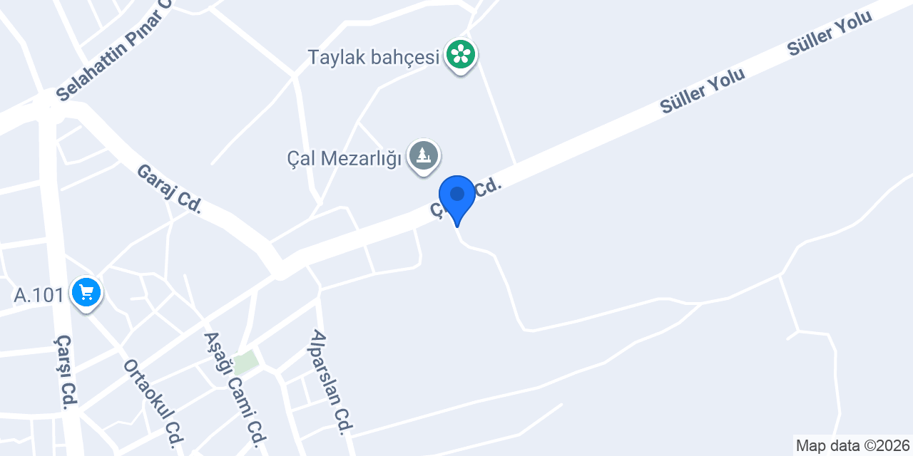 Deniz Tekstil Çal Konfeksiyon konumu
