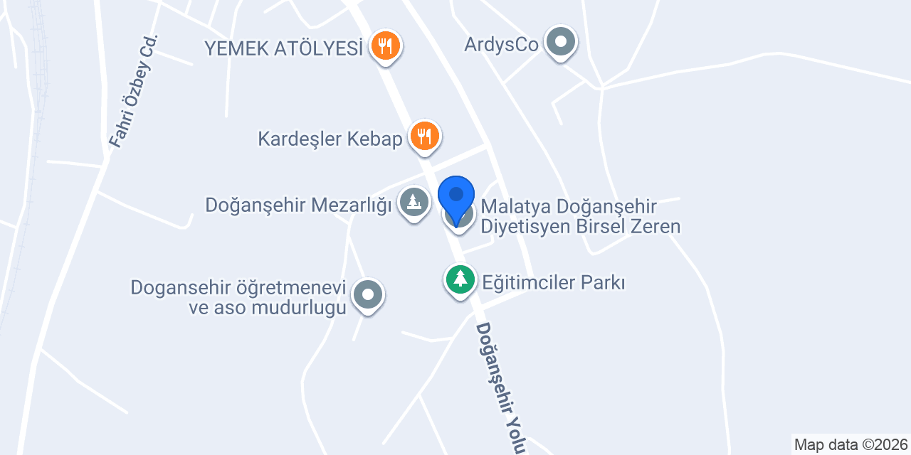 Ps Cafe Doganşehir konumu