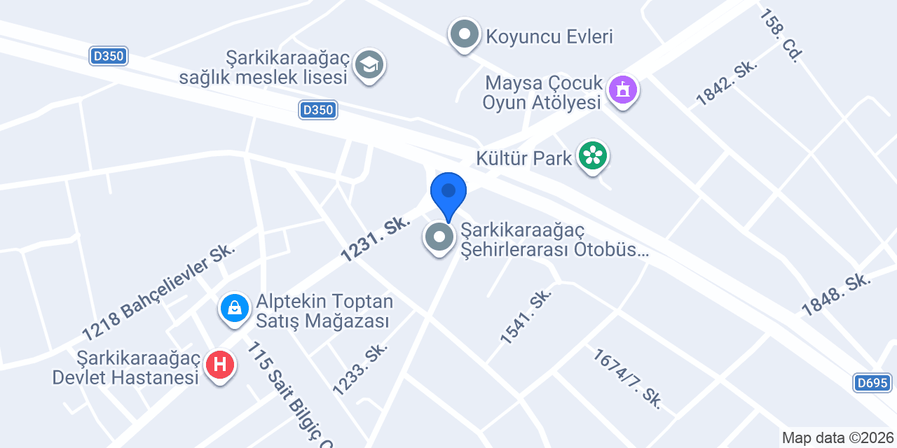Tulum Yapı - Jotun Isparta Satış Noktası konumu