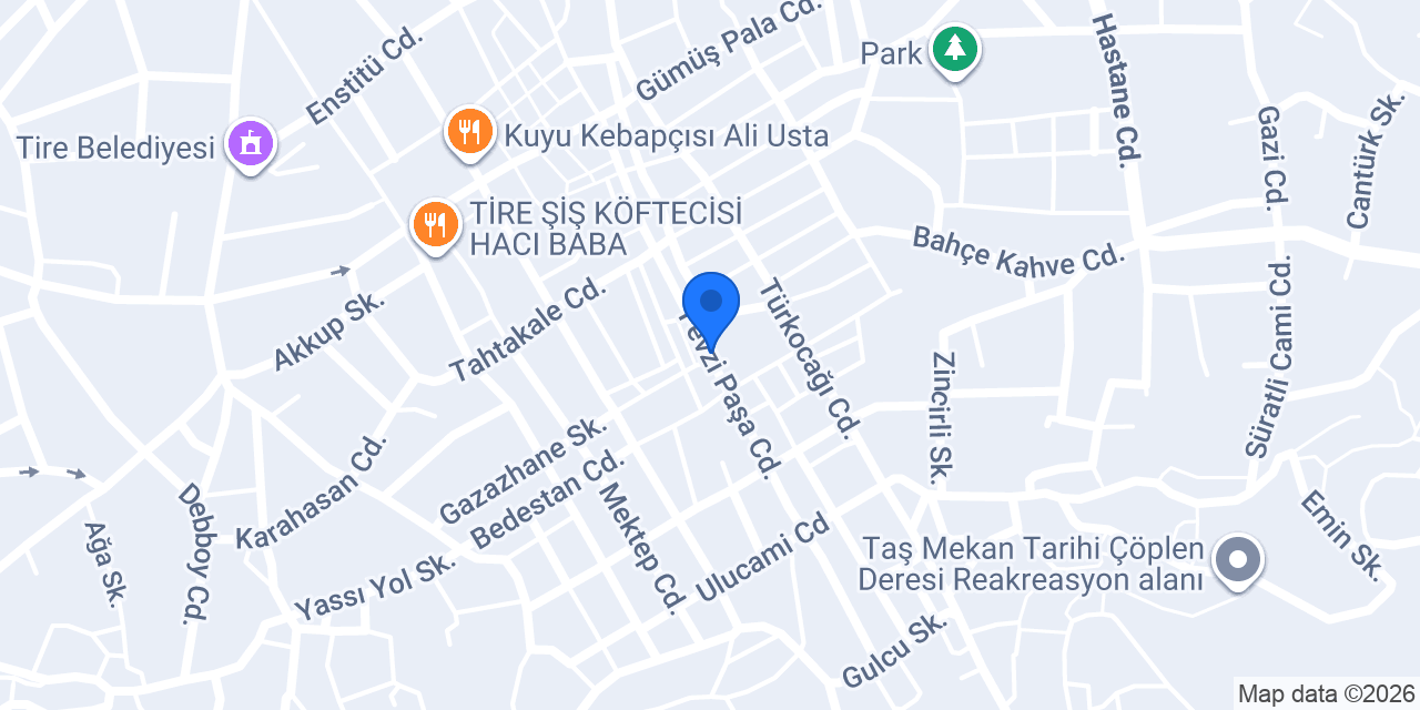 Ödemişli UNLU MAMÜLLER konumu