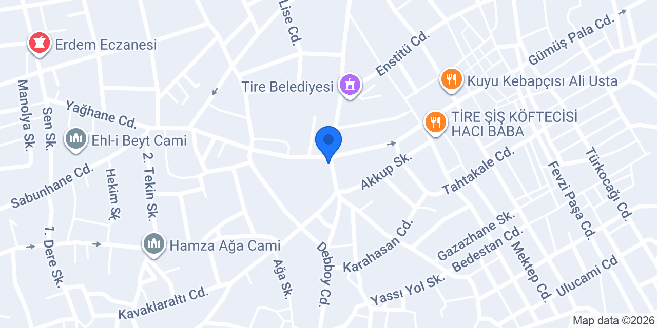 Ege Bisiklet konumu