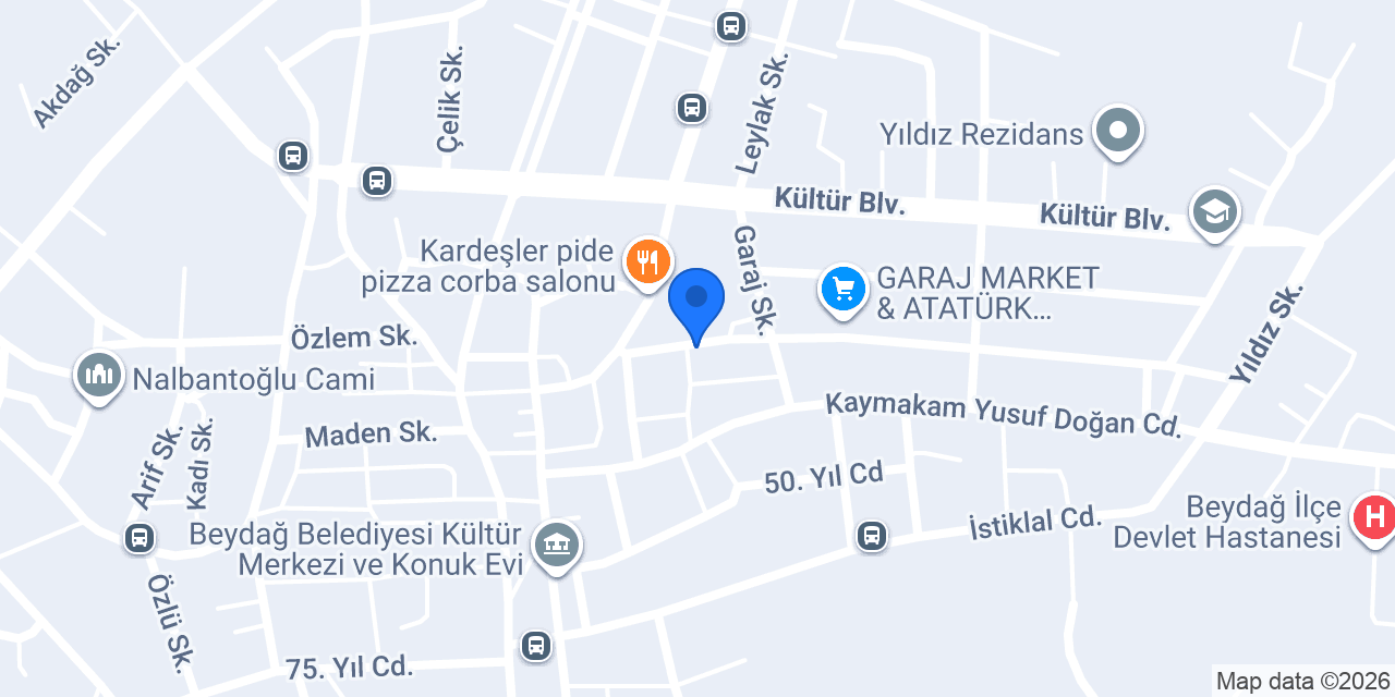 Ziraat Bankası Beydağ Şubesi konumu