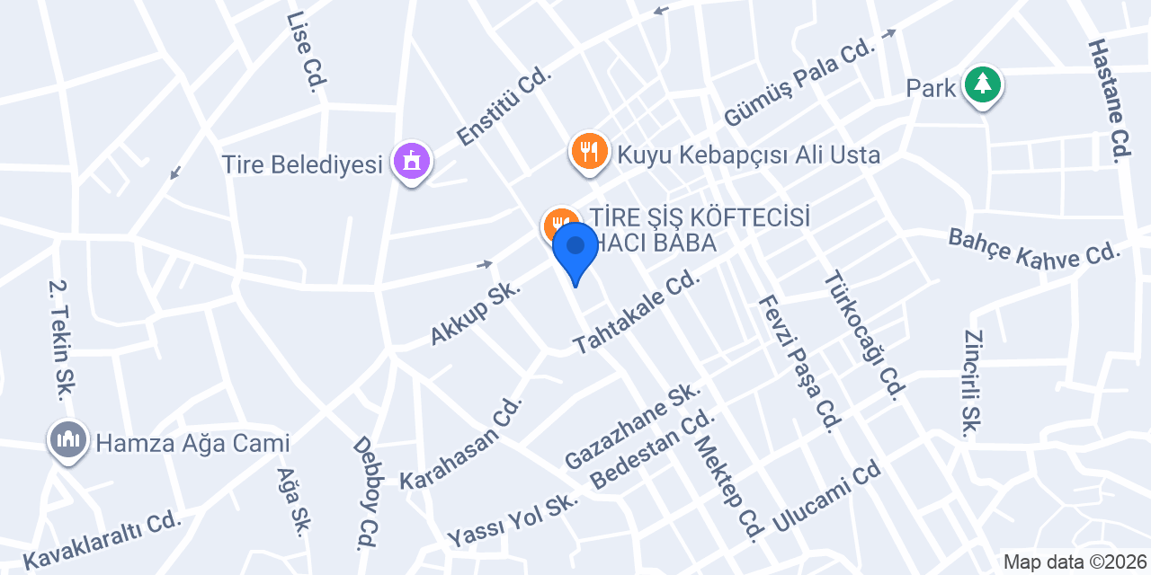 Akar Berber Salonu konumu