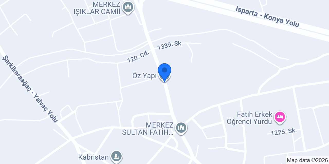 Öz Yapı konumu