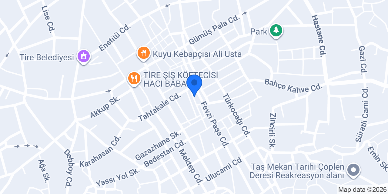 Gurme Çiğköfte konumu