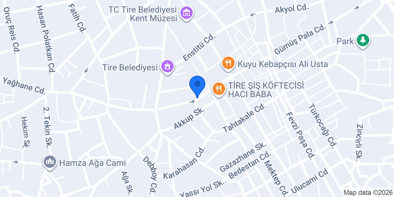 AVUKAT AHMET KARALIOĞLU konumu