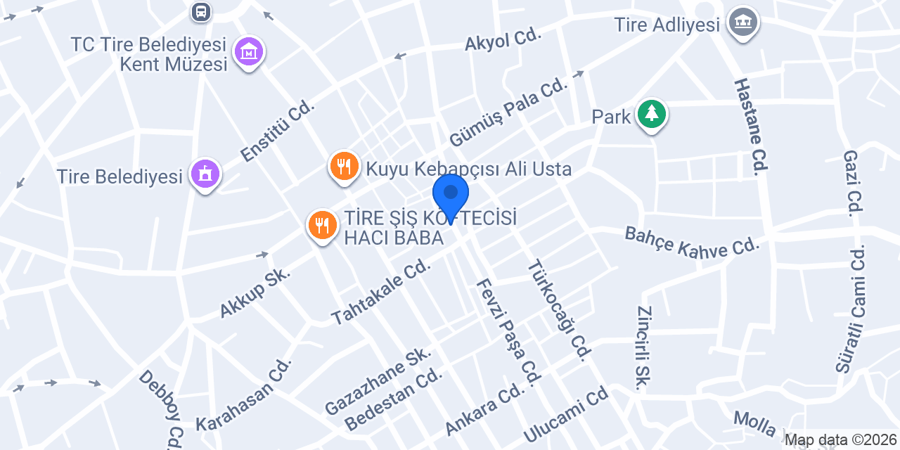 Başak takı ve aksesuar konumu