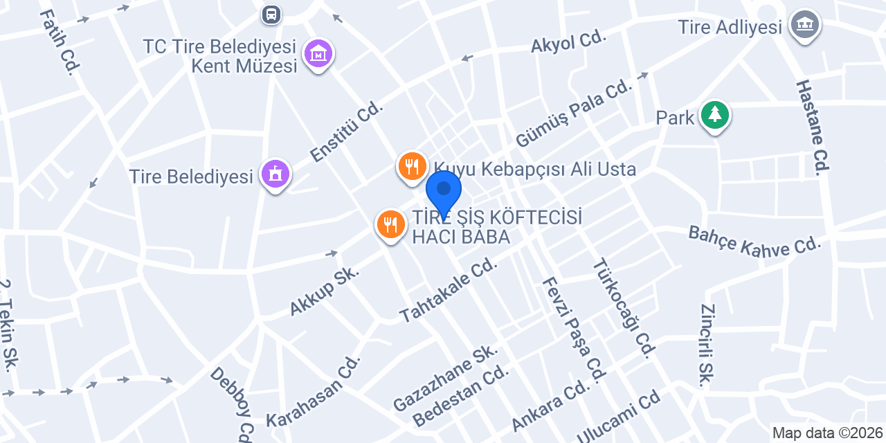 Koru Sigorta Acentesi konumu