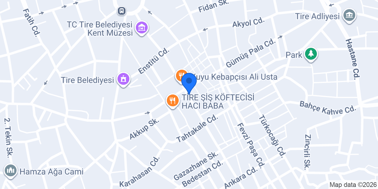 Evim Döner konumu