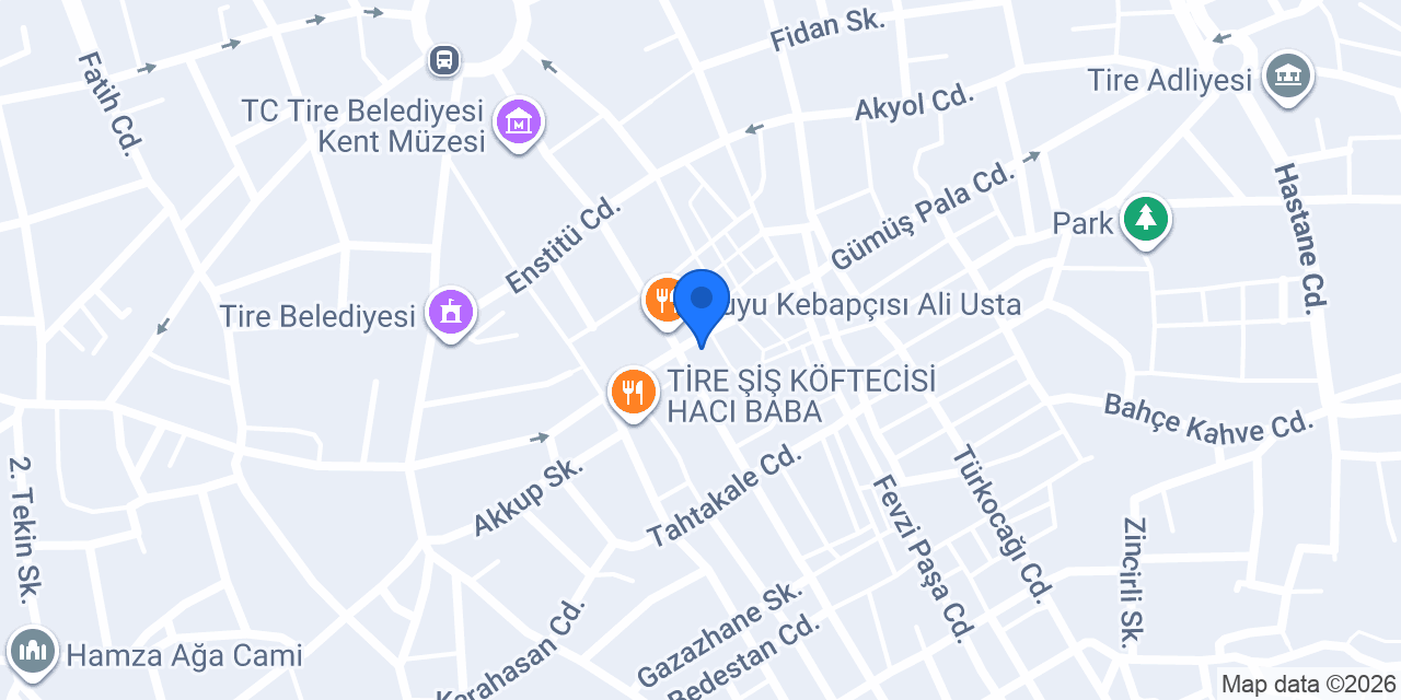 Gözde Optik konumu