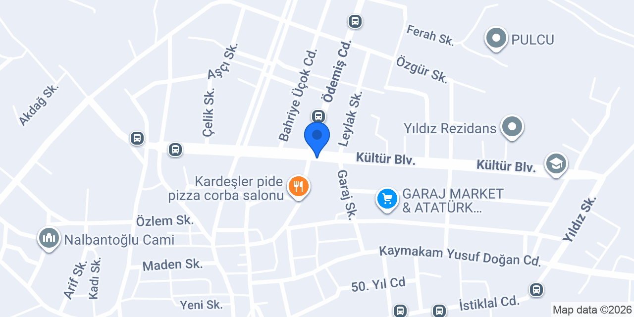 Bereket Veteriner Kliniği konumu