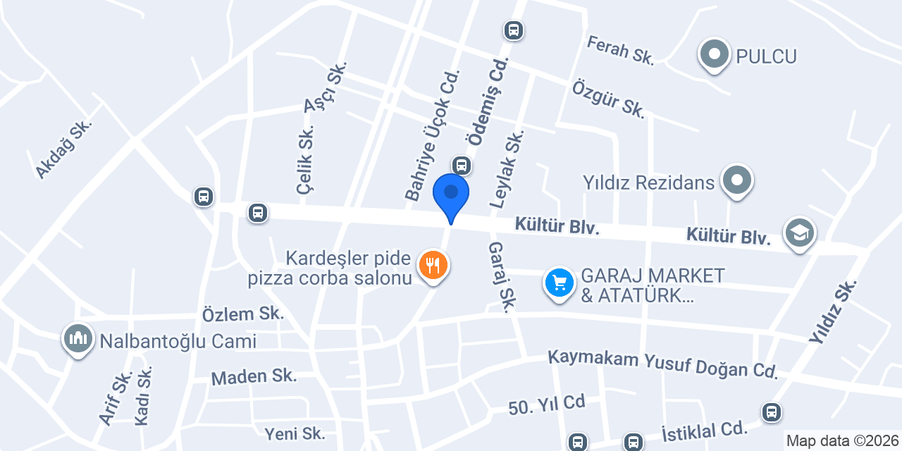 Gözde unlu mamülleri konumu