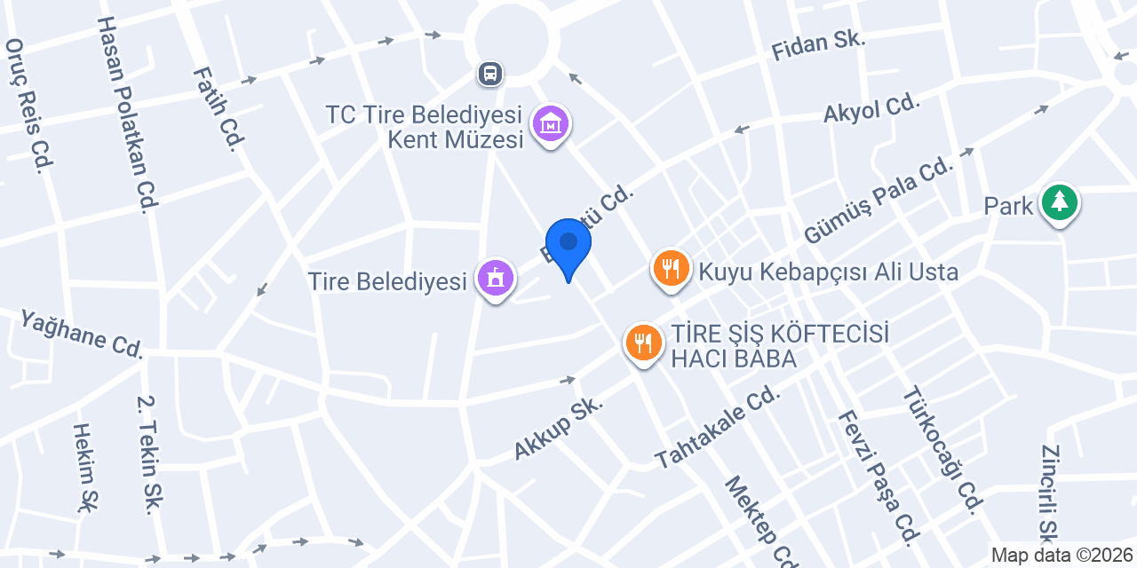 AYŞE ÇOLAK MİMARLIK konumu