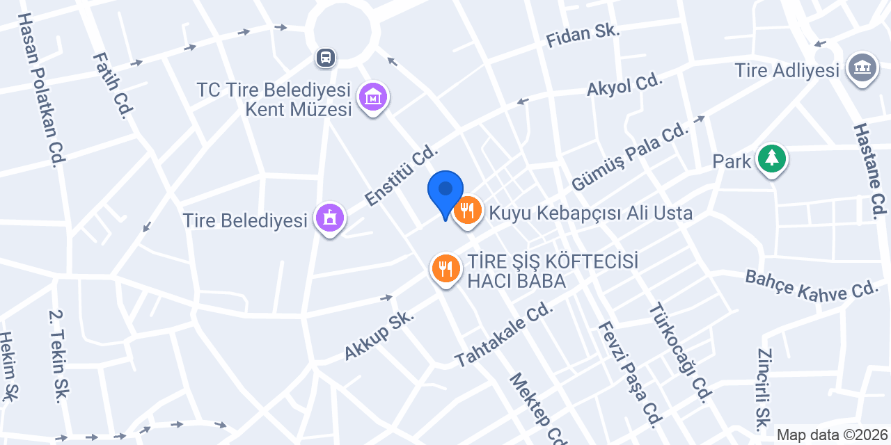 Tirede 4mevsim çiçekçilik konumu