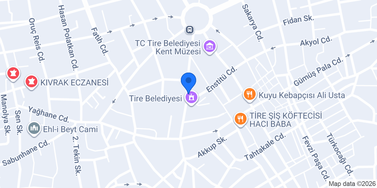 TİRE KAŞİF SABUNLARI konumu