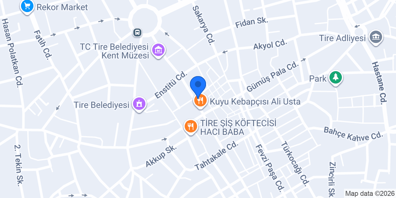 Kurtuluş Veteriner Kliniği konumu