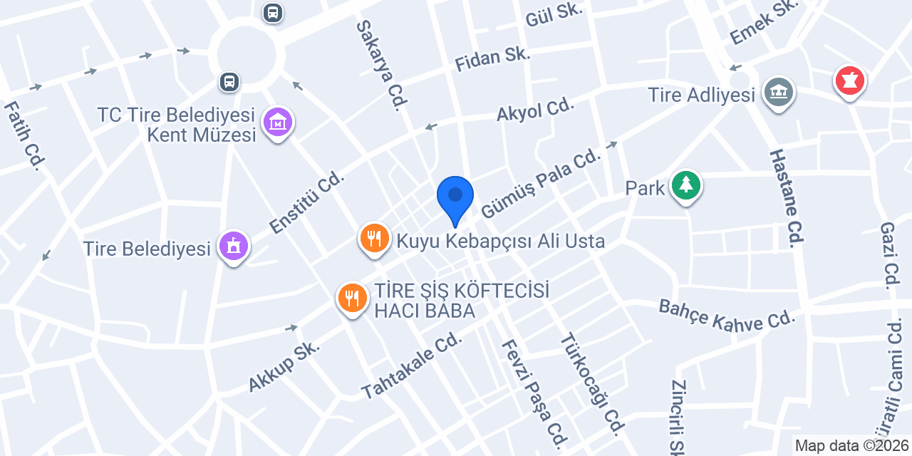 Hilal Eczanesi konumu