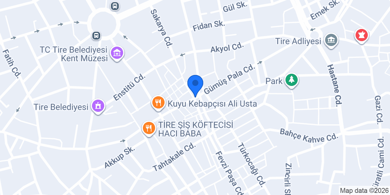 Osman Efendi Dondurma konumu