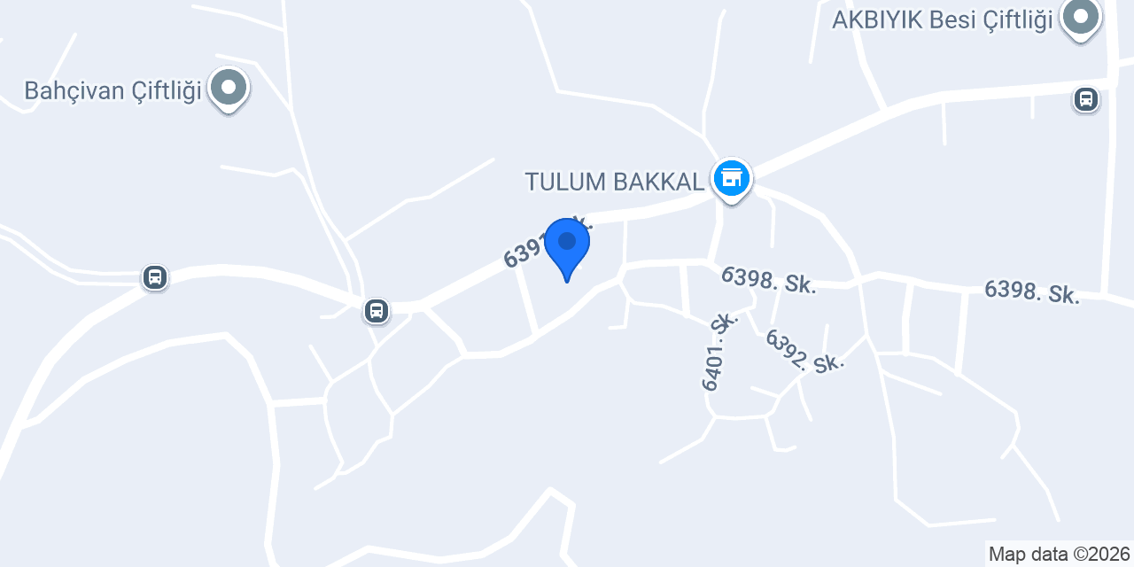 Tulum İlkokulu konumu