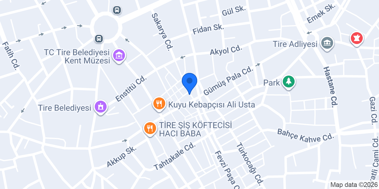 AVUKAT MERVE AVCI konumu