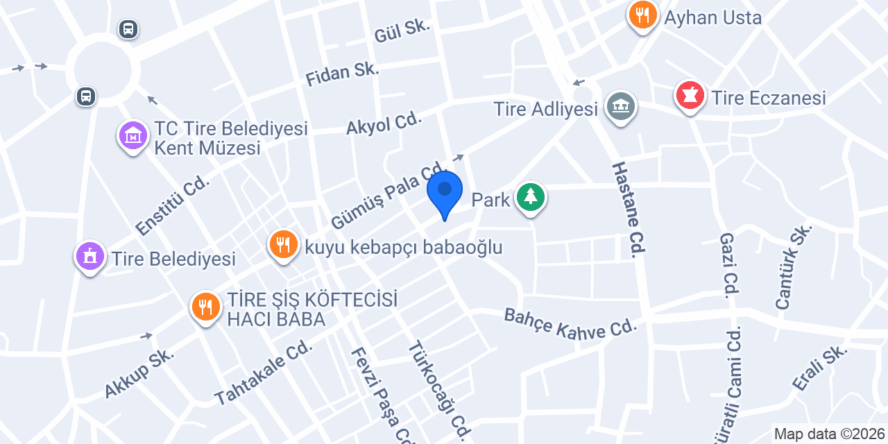 Toprak Reklam Tire konumu