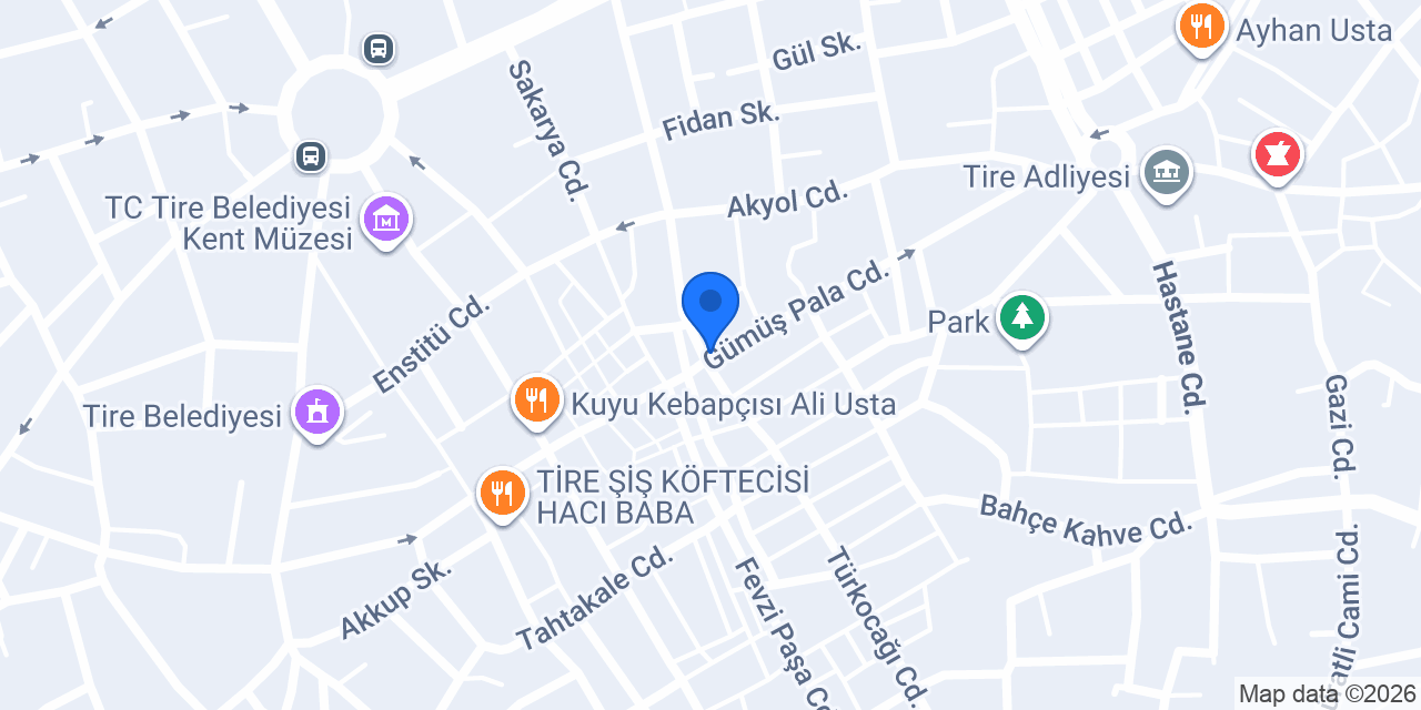 Yıldız Eczanesi konumu