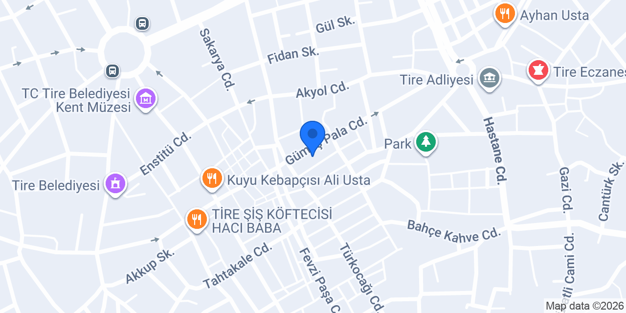 Efe Veteriner konumu