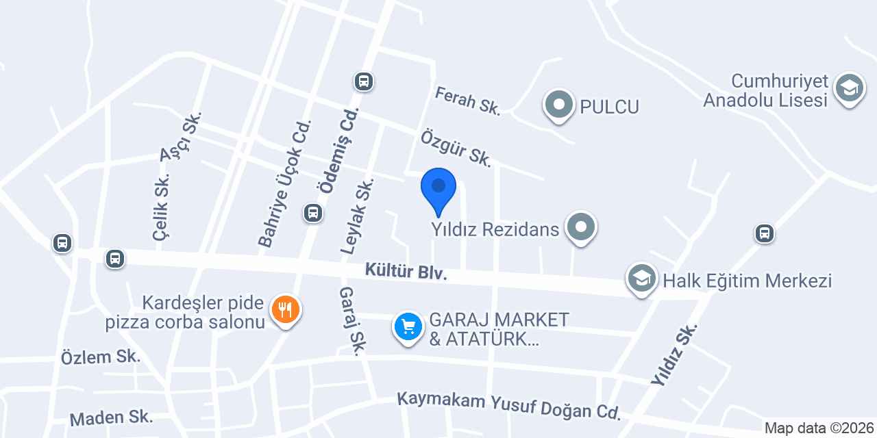 Beydağ Malmüdürlüğü konumu