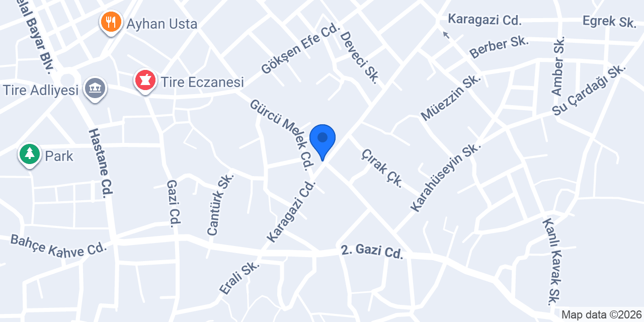 Kargazlı Eser Fırını ve Mini Market konumu