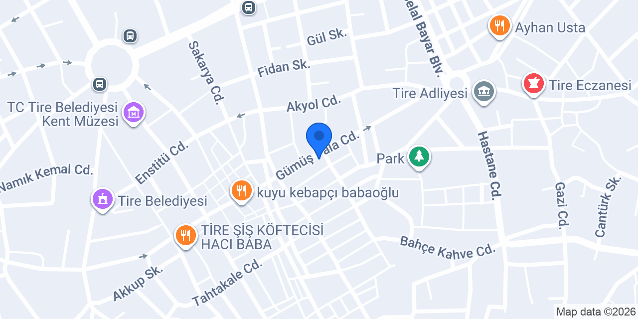 Küçük Ev Birahanesi konumu