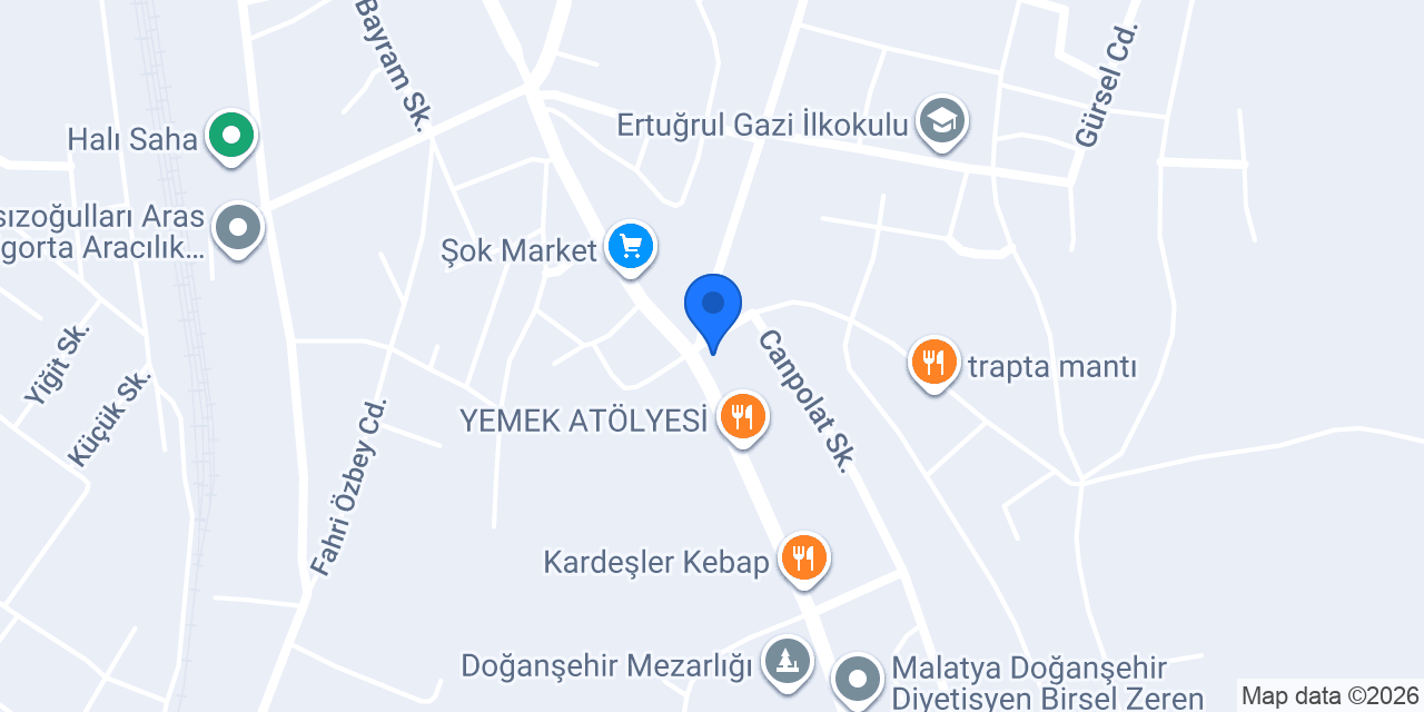 Durakoğlu kasap ızgara konumu