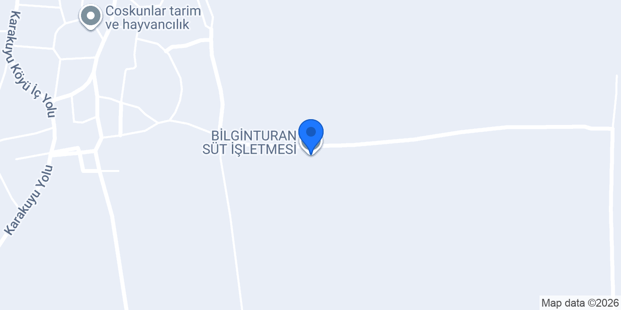 BİLGİNTURAN SÜT İŞLETMESİ konumu