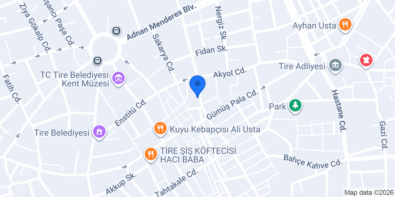 Teknik Mühendislik N.Ali Arığ konumu