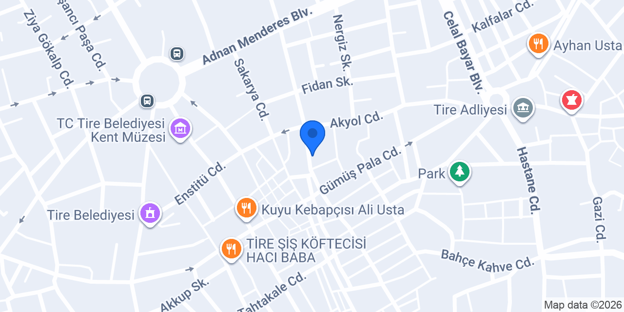 Fırat Tantuni konumu