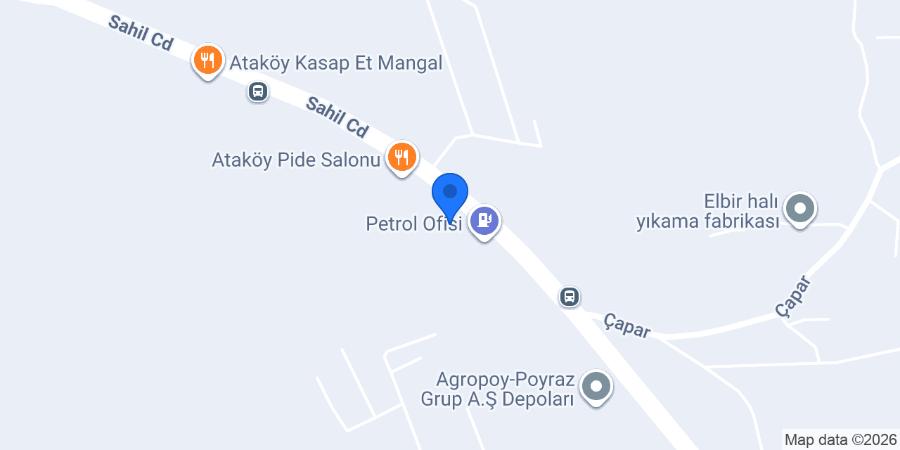 ÇAM 6 Büfe konumu