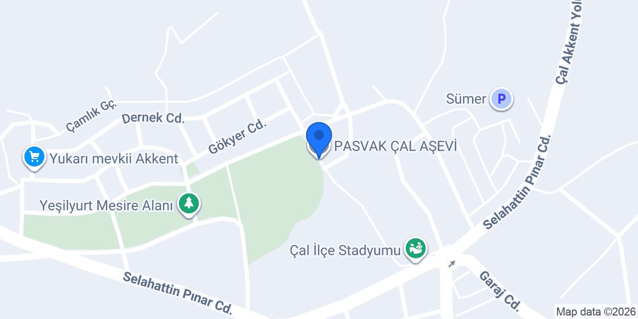 PASVAK ÇAL AŞEVİ konumu