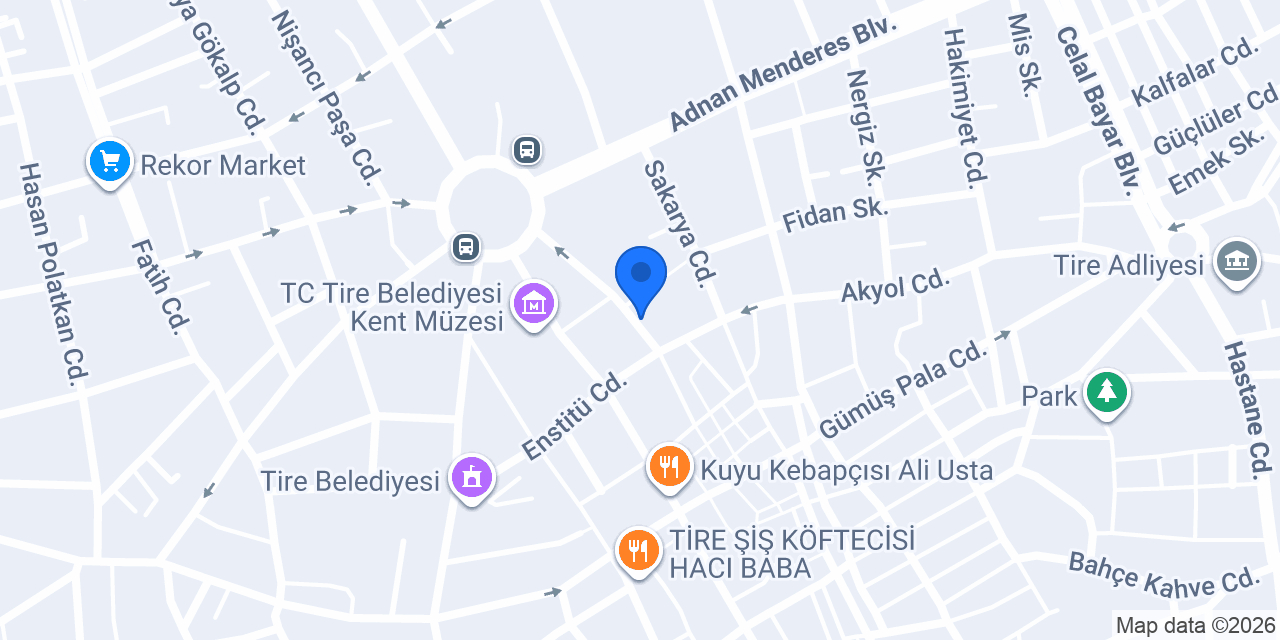 Önel Motorlu Araçlar konumu